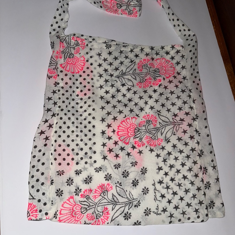 Free people lightweight reusable bag.